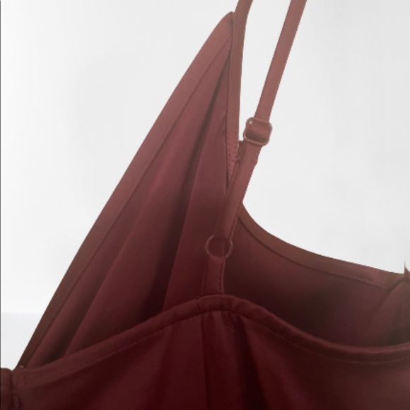 Express burnt orange strappy dress - Picture 3 of 4